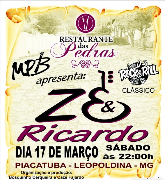 Música no Restaurante das Pedras, Piacatuba
