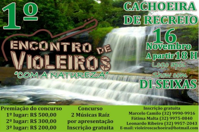 Encontro de Violeiros com a natureza