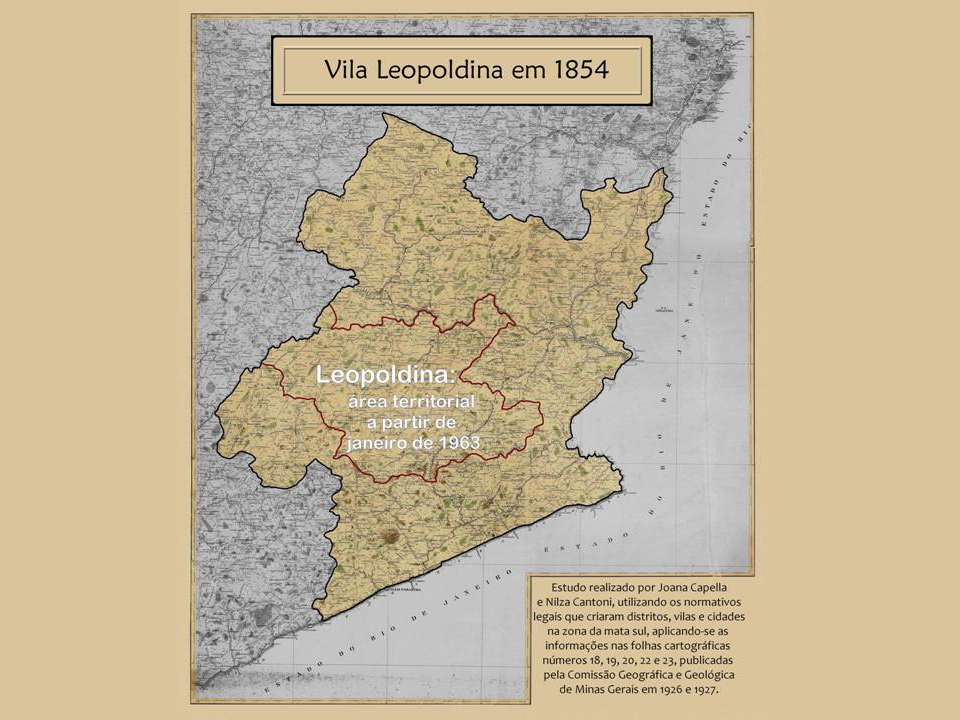Vila Leopoldina em 1854