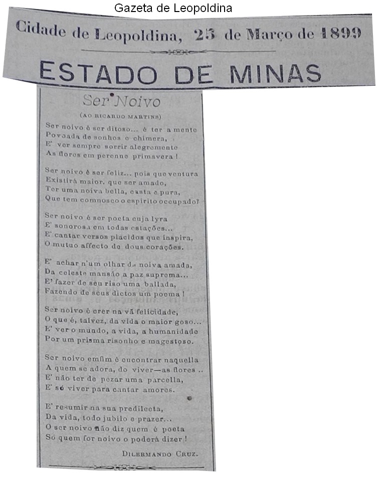 Ser Noivo, poema de Dilermando Cruz