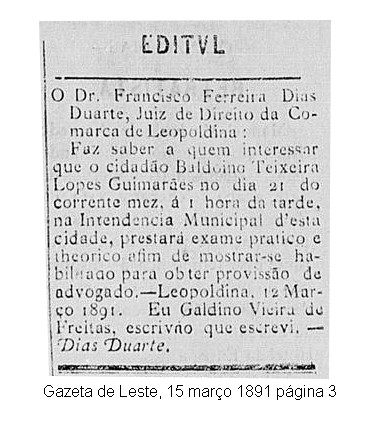 Exame de Advogado em Leopoldina