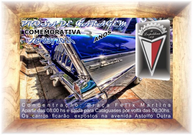 Comemoração dos 3 anos dos Antigomobilistas