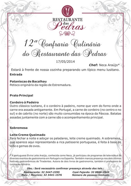 Sábado Gourmet 17 maio 2014