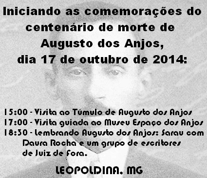 Sarau em homenagem ao centenário de morte de Augusto dos Anjos