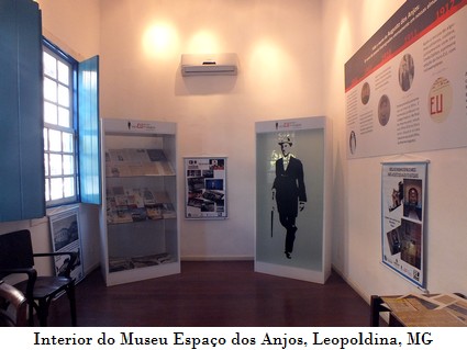 Interior do Museu Espaço dos Anjos