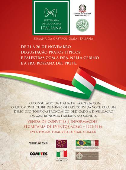 Semana da Gastronomia Italiana no mundo